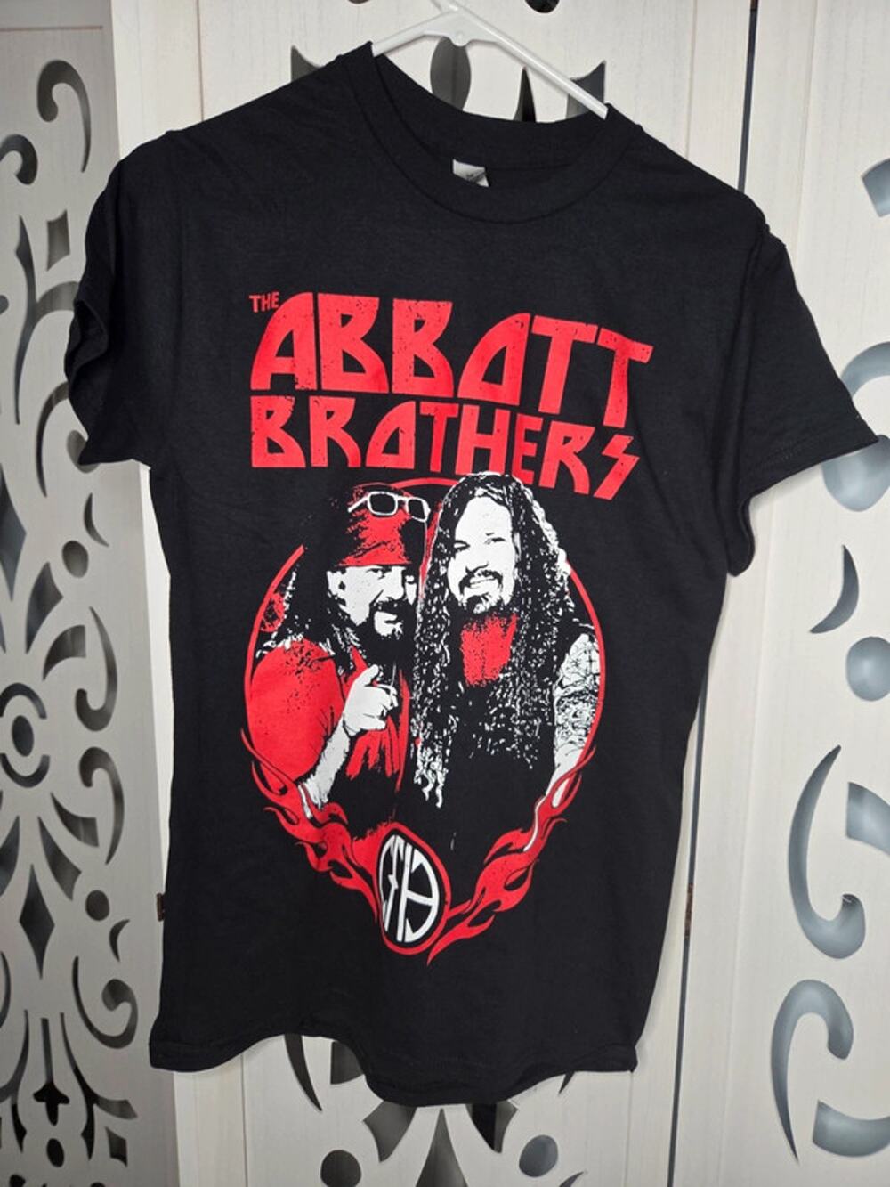 Abbott Brothers Pantera Shirt Dimebag Darrell Vinnie Paul Graphic Metal Small t